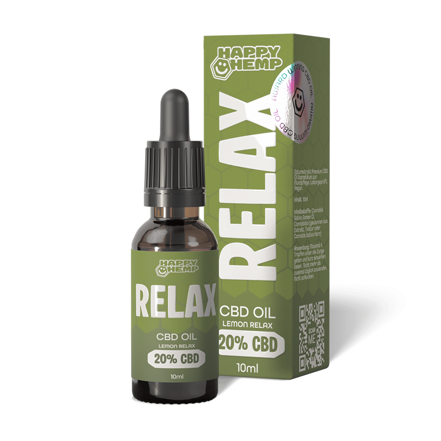 CBD Öl 20% - Lemon Relax