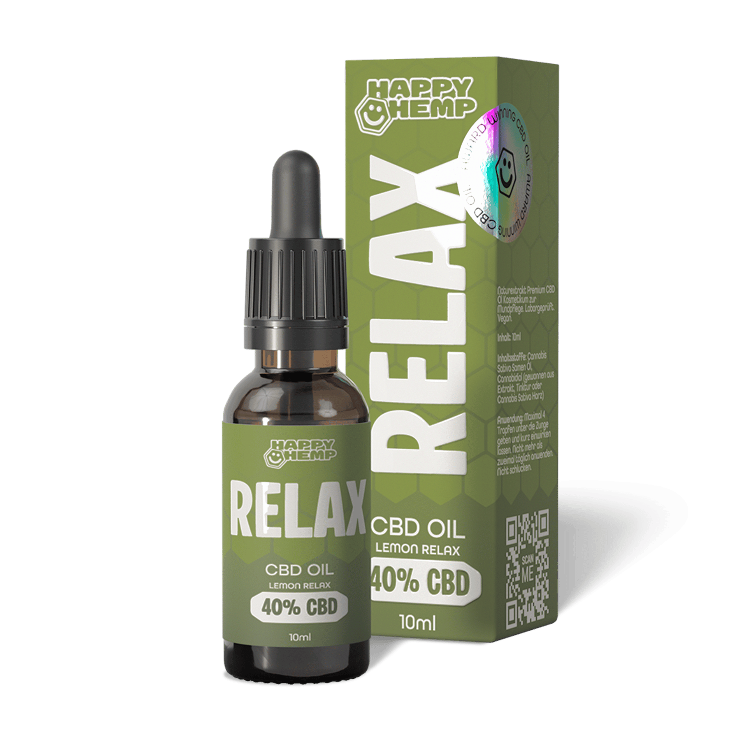 CBD Öl 40% - Lemon Relax